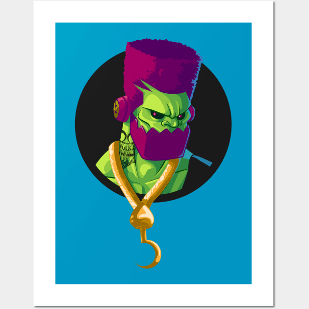 Rappers of the Universe - Rap Jaw Wall Art by PopePhoenix